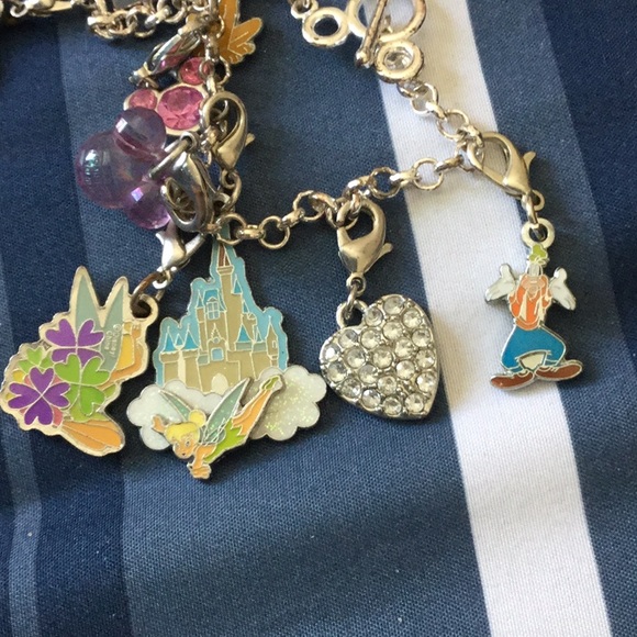 REAL Disney Charm Bracelet 7 “ Beautiful - Picture 2 of 4